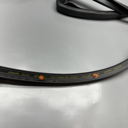 C2Z11447 JAGUAR XF DOOR SEAL LEFT REAR 2009 2010 2011 2012 2013 2014 2015 OEM C2Z11447