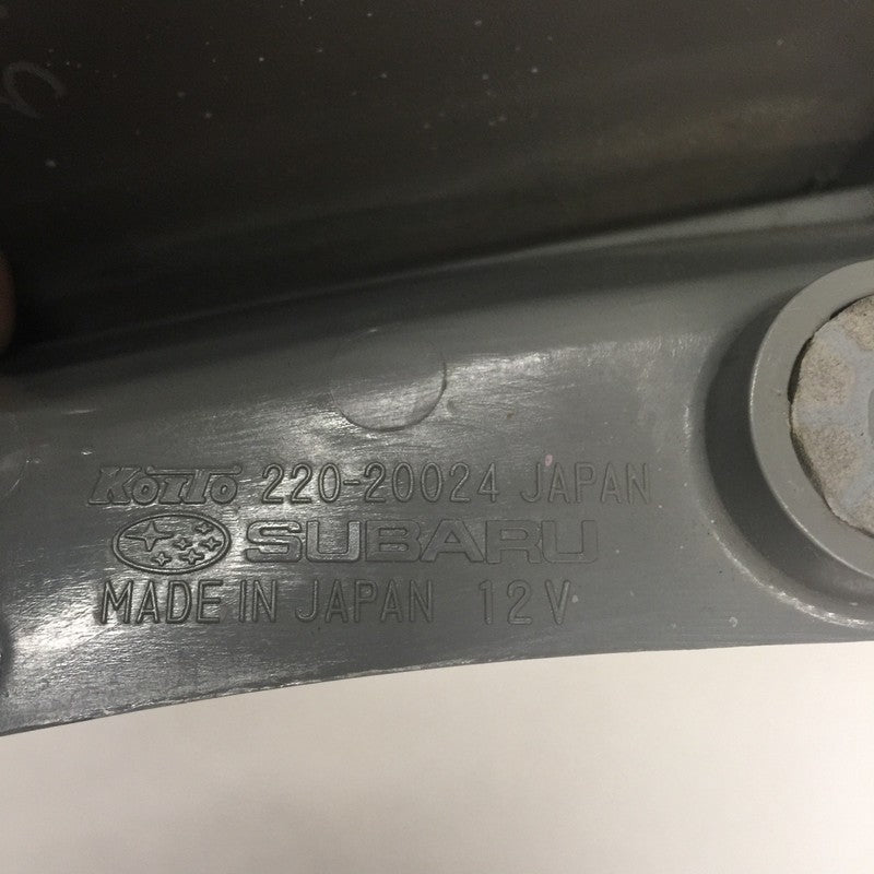 220-20024 SUBARI IMPREZA WRX TAIL LIGHT RIGHT PASSENGER 2008 2009 2010 OEM DAMAGED