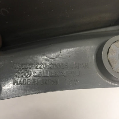 220-20024 SUBARI IMPREZA WRX TAIL LIGHT RIGHT PASSENGER 2008 2009 2010 OEM DAMAGED