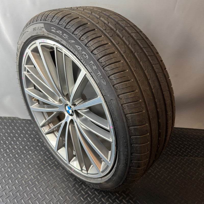 BMW 530I 540I WHEEL RIM 19 INCH FRONT 2017 2018 2019 2020 OEM 6863422