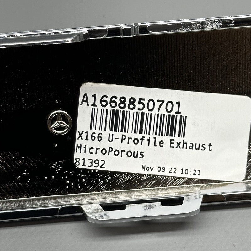 A1668850701 MERCEDES BENZ ML350 REAR BUMPER MOLDING 2012 2013 2014 2015 OEM A1668850701