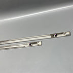3W5853073F BENTLEY CONTINENTAL FLYING SPUR DOOR CHROME TRIM LEFT FRONT REAR 2006-2011 OEM