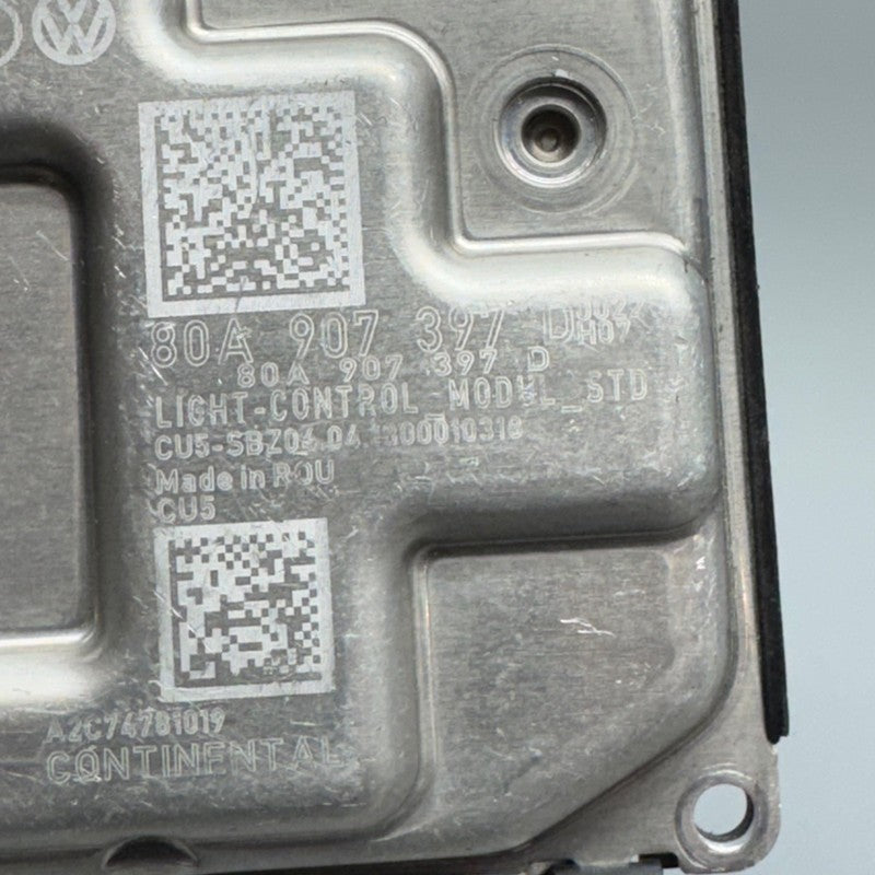 AUDI Q5 HEADLIGHT CONTROL MODULE 2018 2019 2020 OEM 80A907397D