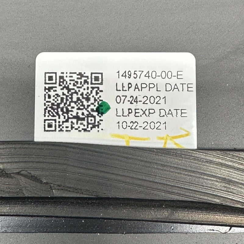 1495740-00-E TESLA MODEL Y QUARTER GLASS LEFT REAR 2020 2021 2022 2023 OEM 1495740-00-E