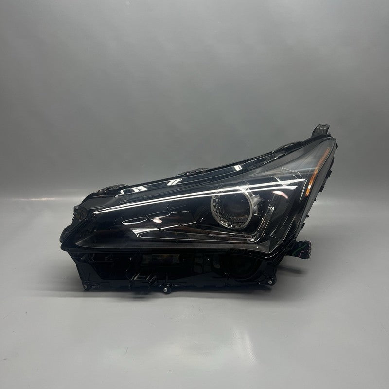 NX200 LEXUS NX200 NX300H HEADLIGHT LEFT DRIVER 2018 2019 2020 2021 HALOGEN OEM 