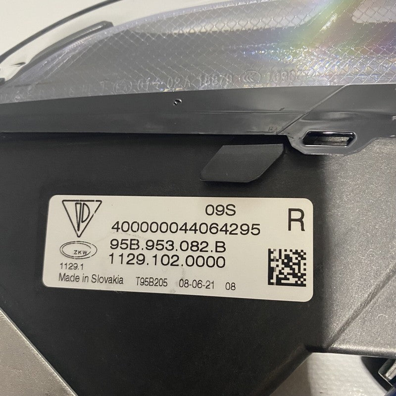 95B953082B PORSCHE MACAN DAYTIME RUNNING LIGHT RIGHT PASSENGER 95B953082B 2019 2020 LED 