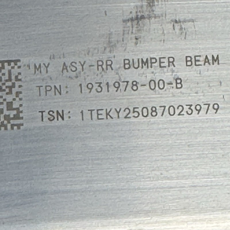 1931978-00-B TESLA MODEL Y REINFORCEMENT REAR 2025 OEM 1931978-00-B