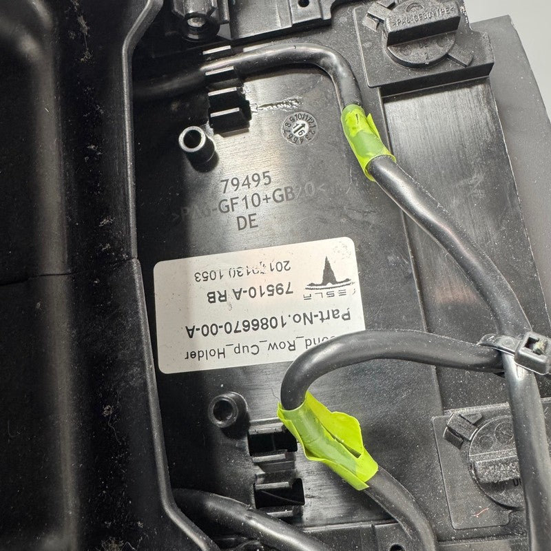 1047536-00-C TESLA MODEL X CENTER CONSOLE BASE FRAME 2016 2017 2018 2019 2020 1047536-00-C