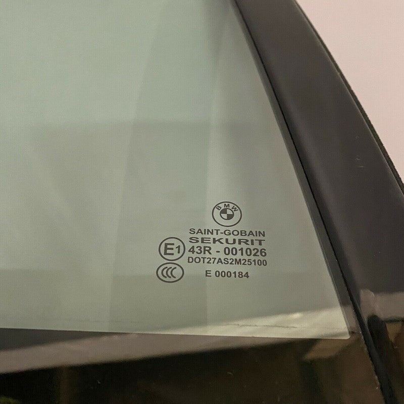 M6 BMW M6 650 GRAN COUPE RIGHT REAR GLASS FIXED 2012 2013 2014 2015 2016 2017 2018