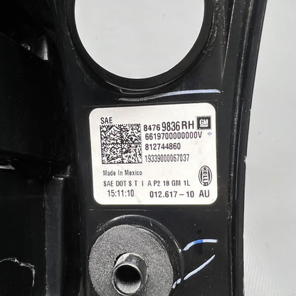 84769836 CHEVY EQUINOX TAIL LIGHT RIGHT PASSENGER 2018 2019 2020 2021 OEM