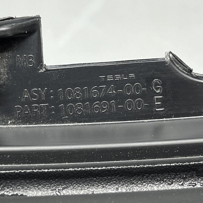 1081674-00-G TESLA MODEL 3 FRONT FRUNK STORAGE BOX 2017 2018 2019 2020 OEM 1081674-00-G
