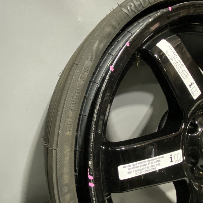670010518 MASERATI GHIBLI QUATTROPORTE SPARE WHEEL AND TIRE 18 INCH 2014 2015 2016 2017