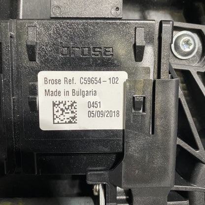 50553767 ALFA ROMEO GIULIA DOOR WINDOW REGULATOR MOTOR RIGHT REAR 2017 2018 2019 OEM