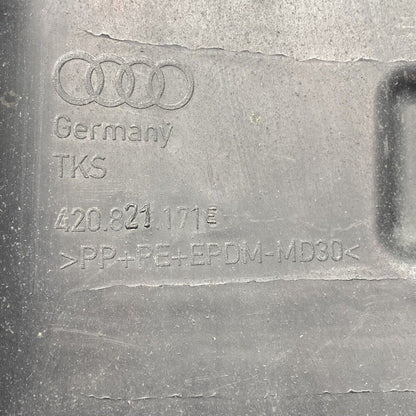 420821171E AUDI R8 SPYDER FENDER LINER LEFT FRONT 420821171E 2011 2012 2013 2014 2015 OEM