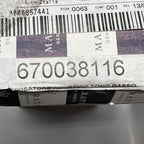 670038116 MASERATI GHIBLI LOW NOTE TONE HORN SIGNAL RIGHT 2014 15 16 17 18 19 2020 OEM