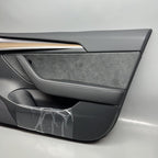 1761296-01-D TESLA MODEL 3 DOOR PANEL RIGHT FRONT 2017 18 19 20 21 22 2023 OEM 1761296-01-D