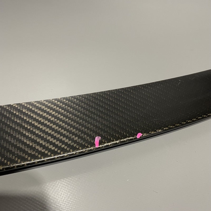 1465166-00-A TESLA MODEL 3 SPOILER CARBON FIBER 1465166-00-A 2017 2018 2019 2020 2021 OEM