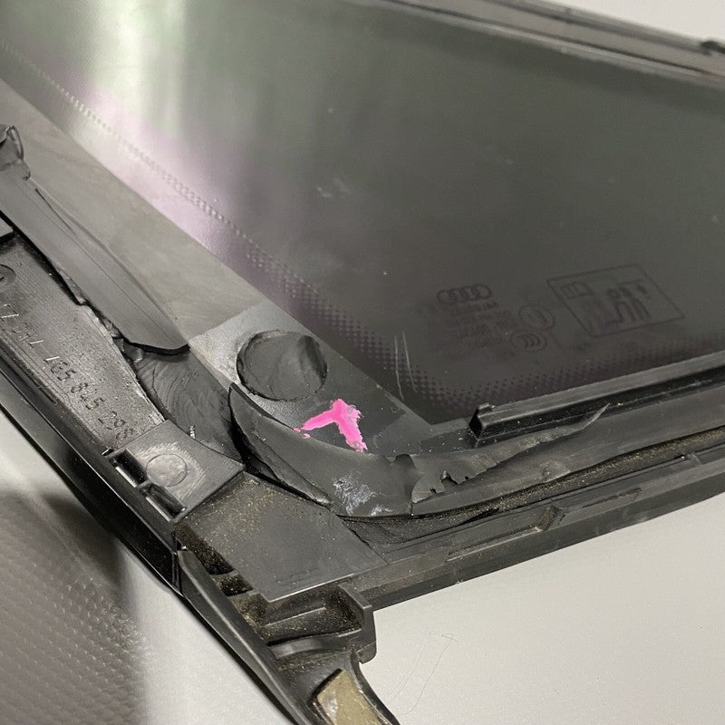 4G5845298 AUDI A6 QUARTER GLASS RIGHT REAR 4G5845298 2016 2017 2018 OEM