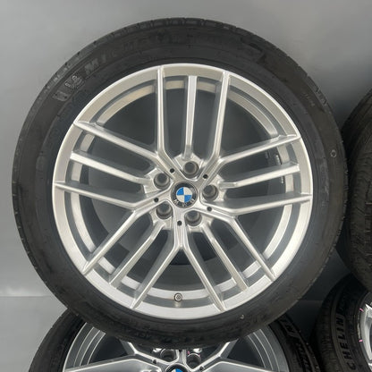 5A32406 BMW 530I 540I WHEEL RIM SET 19 INCH 2020 2021 2022 2023 2024 2025 OEM 5A32406