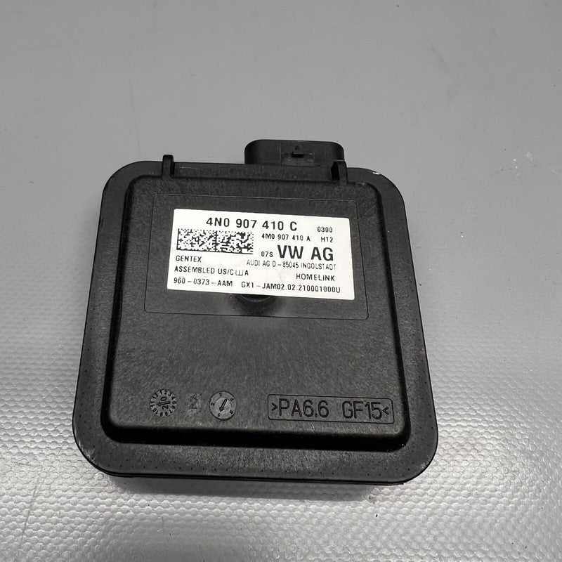 4N0907410C AUDI A4 GARAGE DOOR OPENER CONTROL MODULE 2018 2019 2020 OEM 4N0907410C
