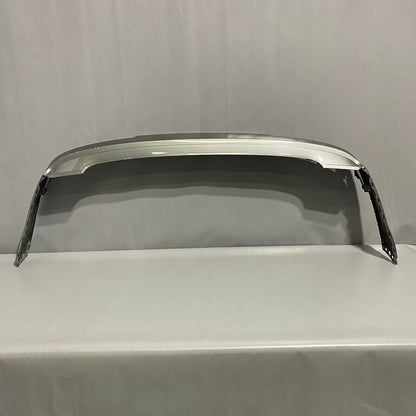 4M0807511 AUDI Q7 REAR BUMPER UPPER 4M0807511 2017 2018 2019 2020 GRAY OEM 
