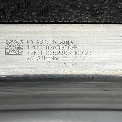 1487601-00-F TESLA MODEL Y REINFORCEMENT FRONT 2020 2021 2022 2023 OEM 1487601-00-F