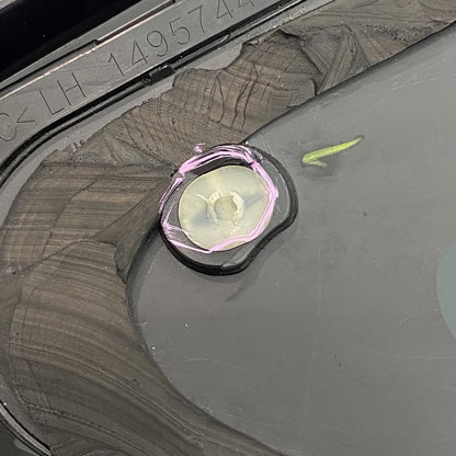 1495740-00-E TESLA MODEL Y QUARTER GLASS LEFT REAR 1495740-00-E 2020 2021 2022 OEM