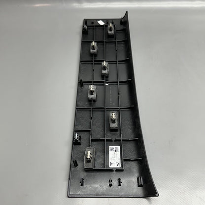 1032435-00-G TESLA MODEL X DOOR WELCOME PLATE TRIM RIGHT 2016 2017 2018 2019 2020 1053195-00F