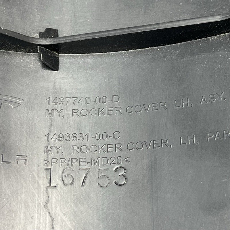 1497740-00-D TESLA MODEL Y ROCKER MOLDING LEFT DRIVER 2020 2021 2022 2023 2024 OEM 