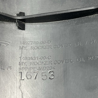 1497740-00-D TESLA MODEL Y ROCKER MOLDING LEFT DRIVER 2020 2021 2022 2023 2024 OEM 