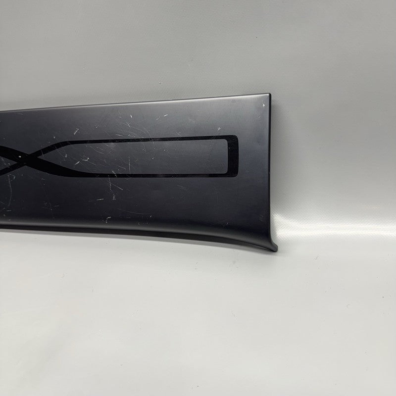 1035995-00-f TESLA MODEL X DOOR WELCOME PLATE TRIM RIGHT 2016 2017 2018 2019 2020 OEM