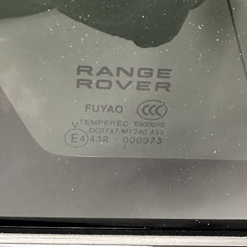 DK62-29601 RANGE ROVER SPORT QUARTER GLASS LEFT REAR 2014 15 16 17 18 19 20 21 2022 OEM