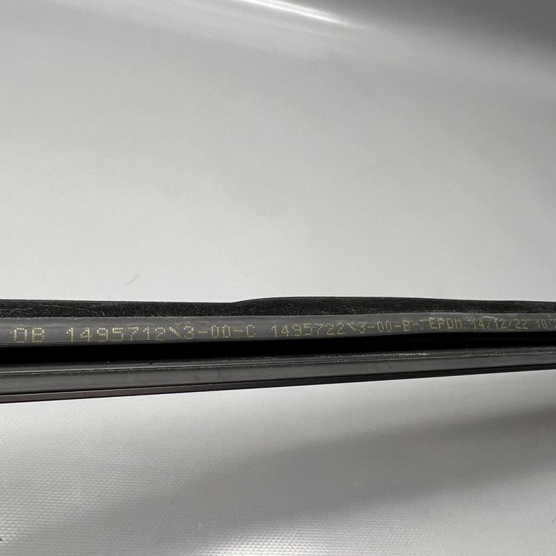 TESLA MODEL Y DOOR WINDOW MOLDING LEFT REAR 2020 2021 2022 2023 OEM 