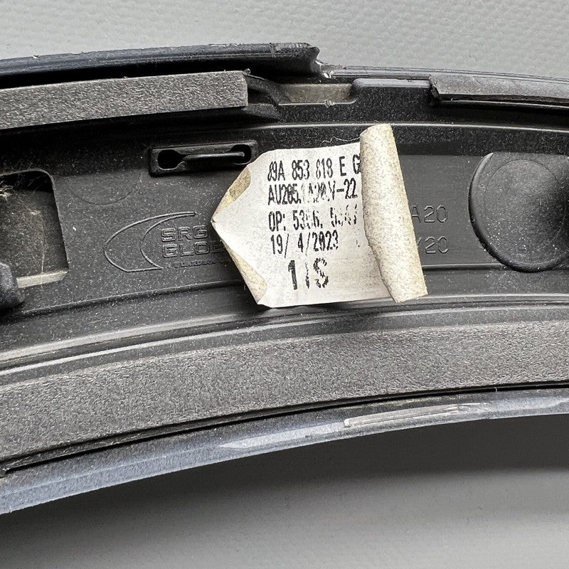 89A853818E AUDI Q4 E-TRON WHEEL FLARE MOLDING RIGHT REAR 2023 2024 OEM 89A853818E 