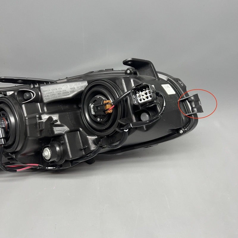 SUBARU WRX STI HEADLIGHT LEFT DRIVER 2015 2016 2017 2018 2019 2020 2021 OEM