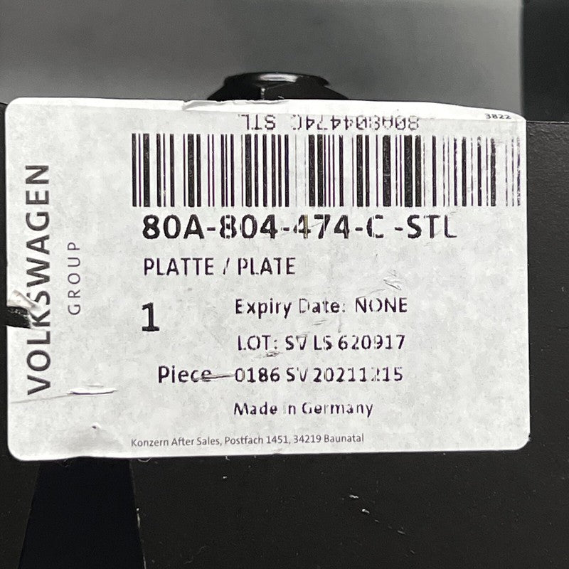 80A804474C AUDI Q5 FRAME RAIL END REAR 2020 2021 2022 2023 2024 OEM 80A804474C