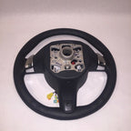 7PP419091CK PORSCHE PANAMERA CAYENNE STEERING WHEEL 2011 2012 2013 BLACK OEM