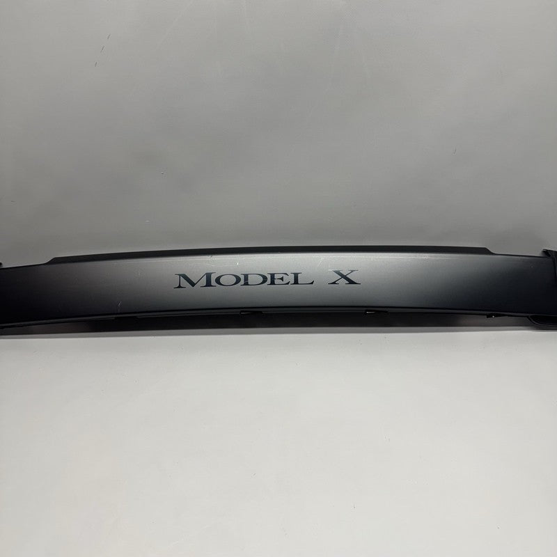 1062517-00 TESLA MODEL X UPPER DOOR TRIM PANEL REAR LEFT 2016 2017 2018 2019 2020 OEM
