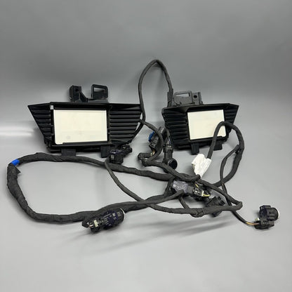 A2135403393 MERCEDES BENZ E300 REAR BUMPER HARNESS WITH BLIND SPOT AND SENSORS 2017 18 2019