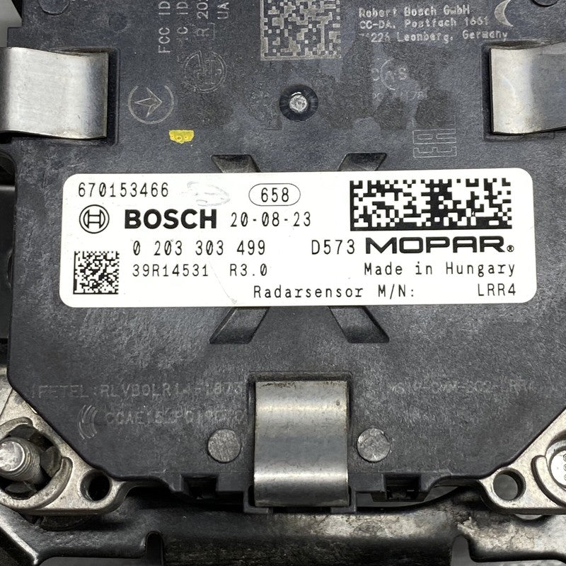 670153466 MASERATI GHIBLI LEVANTE ADAPTIVE CRUISE CONTROL OEM 2021 2022 2023 670153466