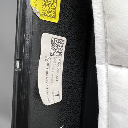 1997294-00-E TELSA MODEL Y  DOOR TRIM PANEL LEFT FRONT 2020 2021 2022 2023 OEM 1997294-00-E