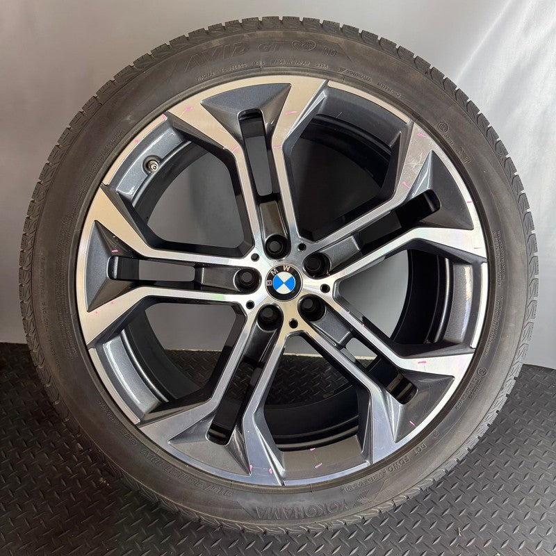 BMW X5 WHEEL RIM 21 INCH REAR 2019 2020 2021 2022 2023 2024 2025 OEM 6