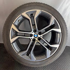 BMW X5 WHEEL RIM 21 INCH REAR 2019 2020 2021 2022 2023 2024 2025 OEM 6