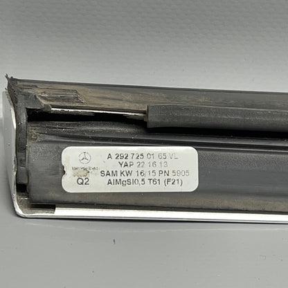 A2927250165 MERCEDES BENZ GLE 450 DOOR WINDOW MOLDING LEFT FRONT 2015 16 17 18 2019 OEM