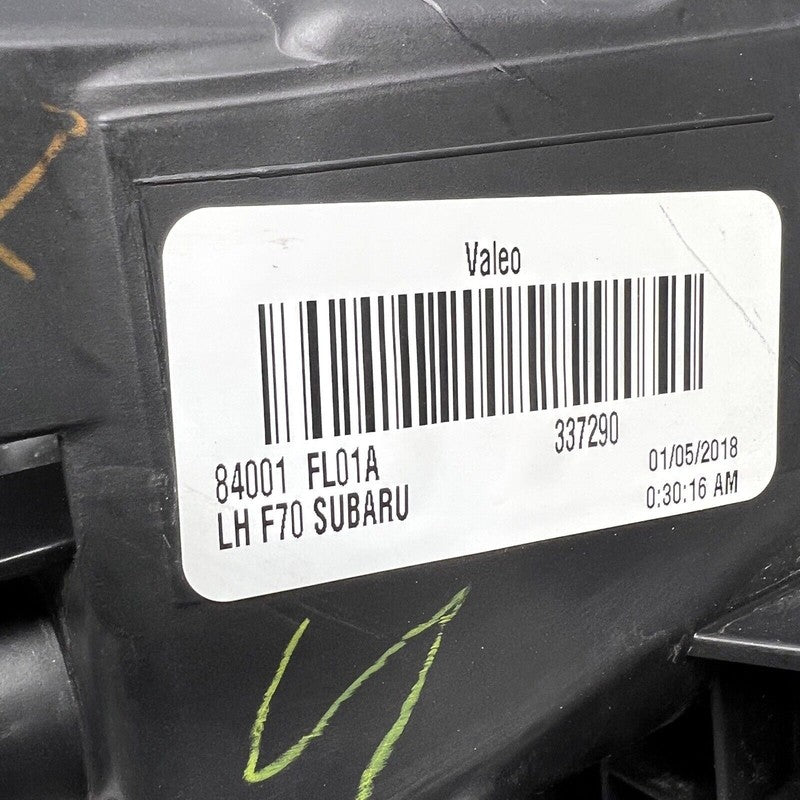 SUBARU EMPREZA HEADLIGHT LEFT DRIVER 2017 2018 2019 HALOGEN OEM 84001F