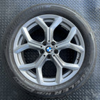 6877327 BMW X3 X4 WHEEL RIM 19 INCH SET 2018 2019 2020 2021 2022 2023 2024 OEM 6877327