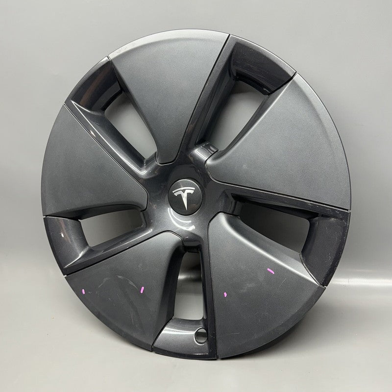 1044271-00-B TESLA MODEL 3 WHEEL HUB CAP 18 INCH 2017 2018 2019 2020 OEM 1044271-00-B