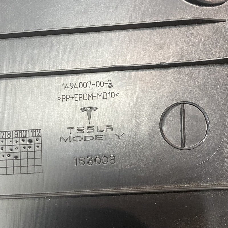 1494007-00-B TESLA MODEL Y REAR LOWER UNDERTRAY 2020 2021 2022 2023 OEM 1494007-00-B