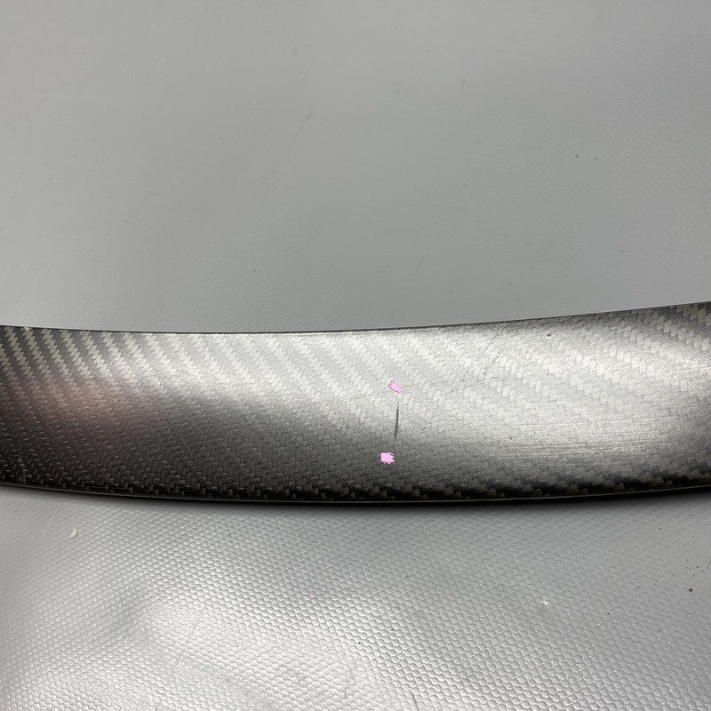 1455166-00-B TESLA MODEL 3 SPOILER WING 2017 2018 2019 2020 CARBON FIBER OEM 1455166-00-B