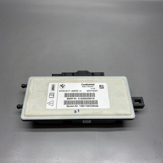 6577-9385026-01 BMW X6 SAFETY CONTROL MODULE 6577-9385026-01 2012 2013 2014 2015 2016 OEM